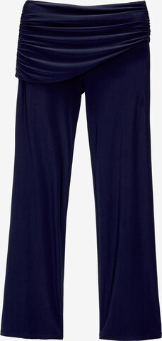 Pull&Bear Regular Broek in Blauw: voorkant