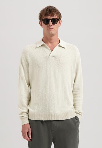 Dstrezzed Pullover 'Niki' in Grau: Vorderseite