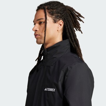 ADIDAS TERREX Куртка в спортивном стиле 'Essentials' в Черный