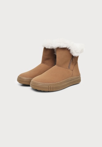 GEOX Boot 'LAQUINNY' in Brown: front