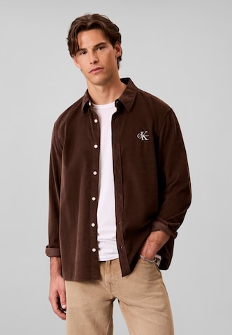 Calvin Klein Jeans regular Skjorte i brun
