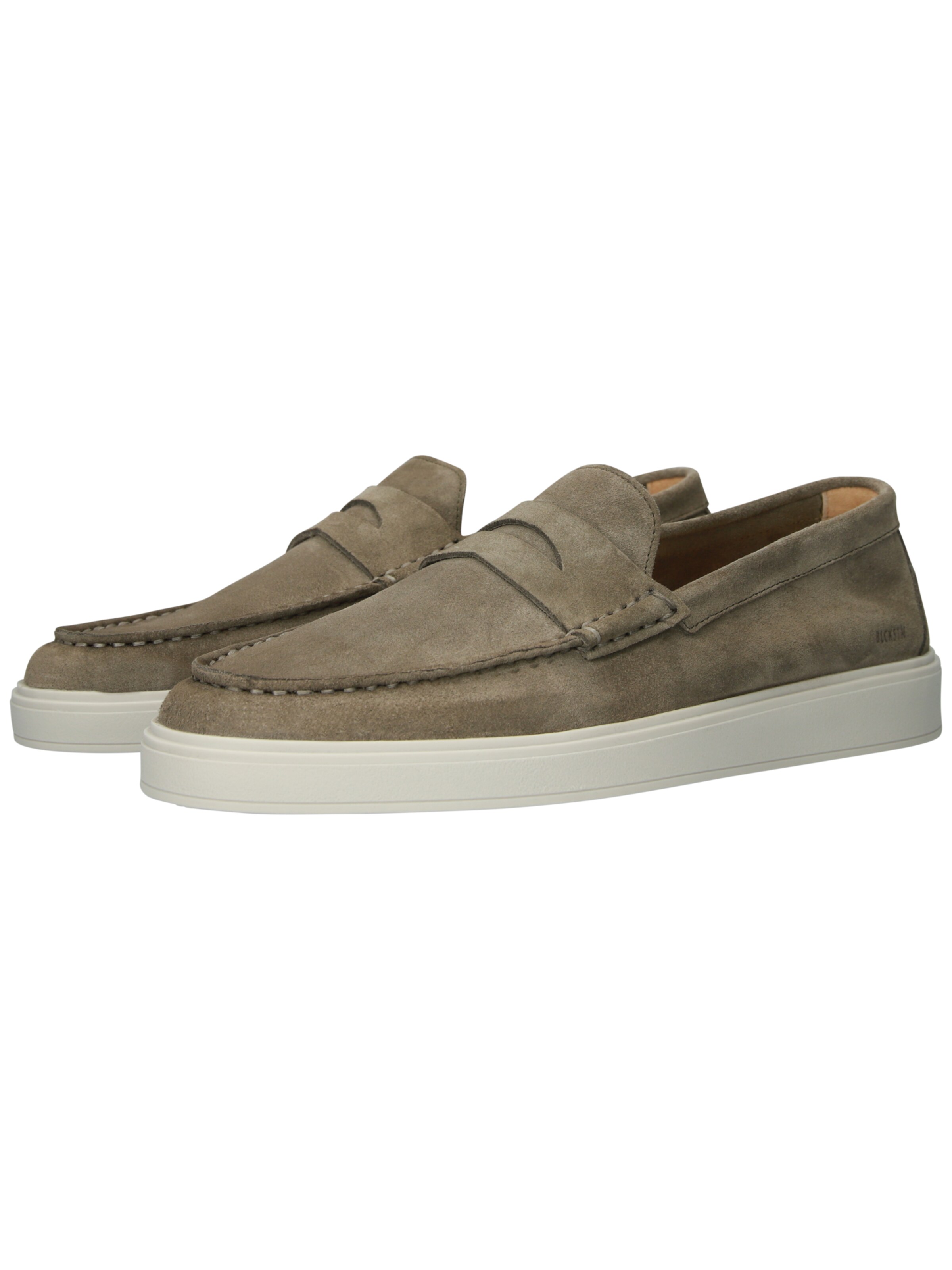 BLACKSTONE Mockasin 'Zuko Enzo DG370' i brun