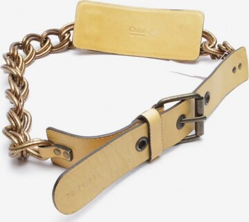 Chloé Belt in M in Yellow: front