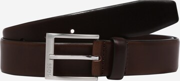 BOSS Belt 'Erron' in Brown: front