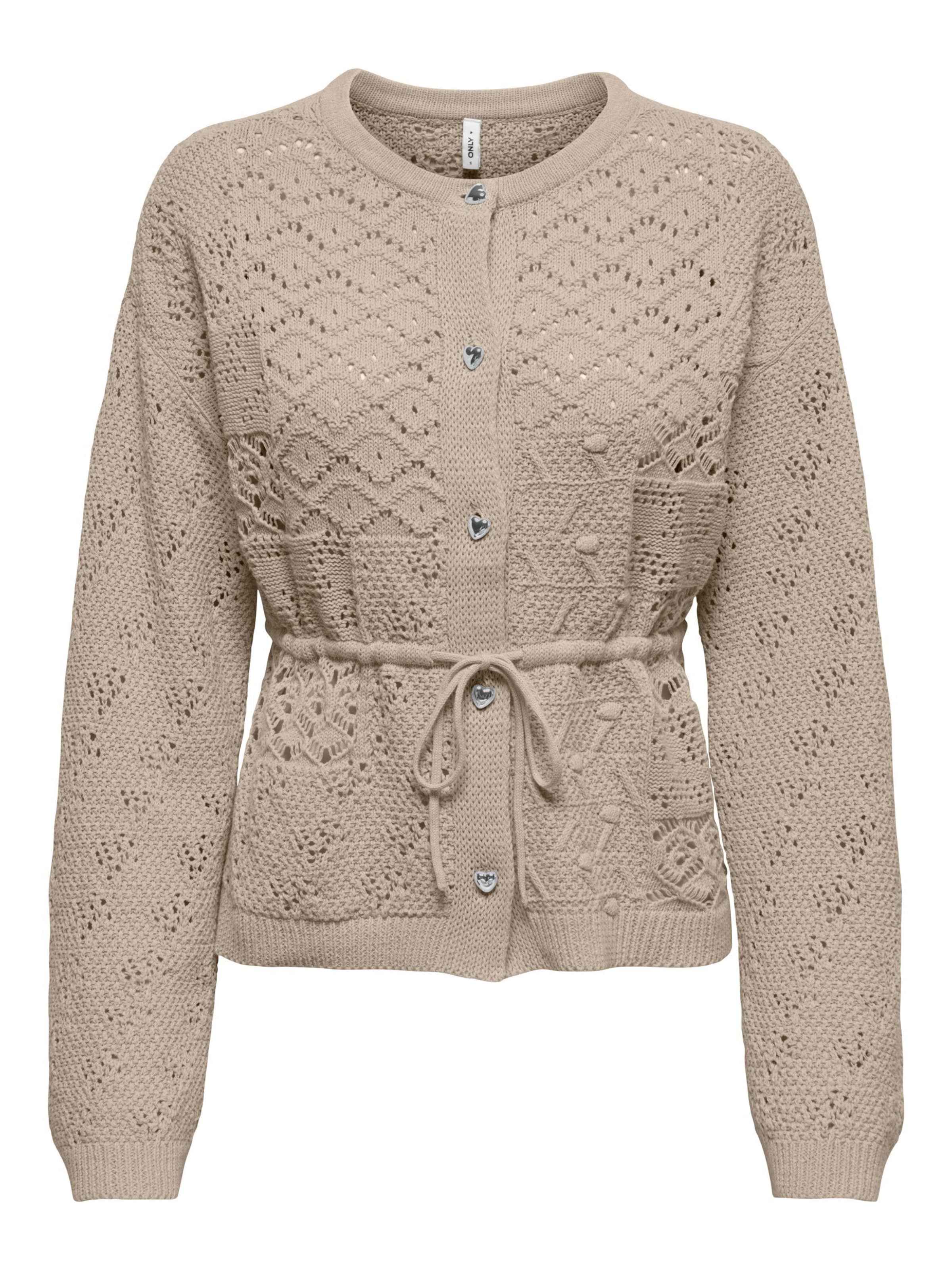 ONLY Cardigan 'ONLSola' i beige: forside