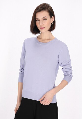 usha BLACK LABEL Свитер 'Classic Look' в Синий: спереди