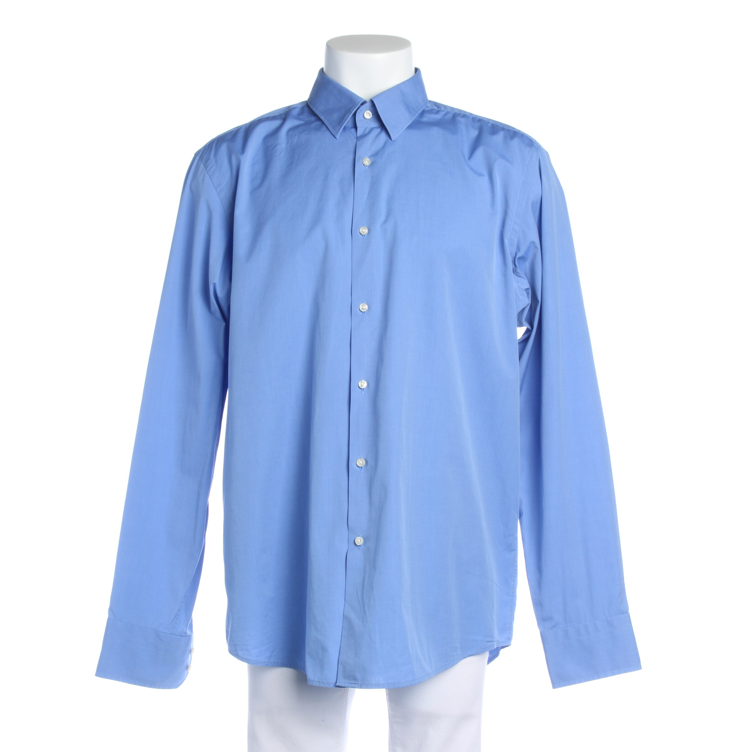 BOSS Button Up Shirt in XS in Blue, Item view