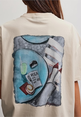 T-shirt 'Trani' Pegador en beige