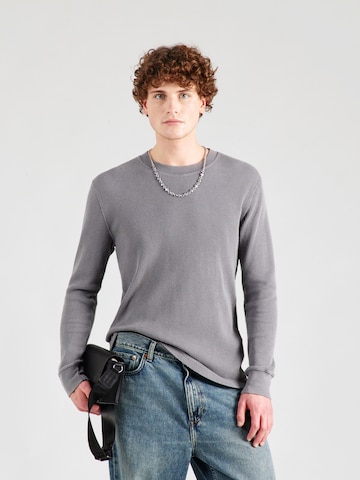 HOLLISTER - Camiseta en gris: frente