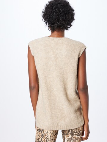 Zwillingsherz Sweater 'Vroni' in Beige