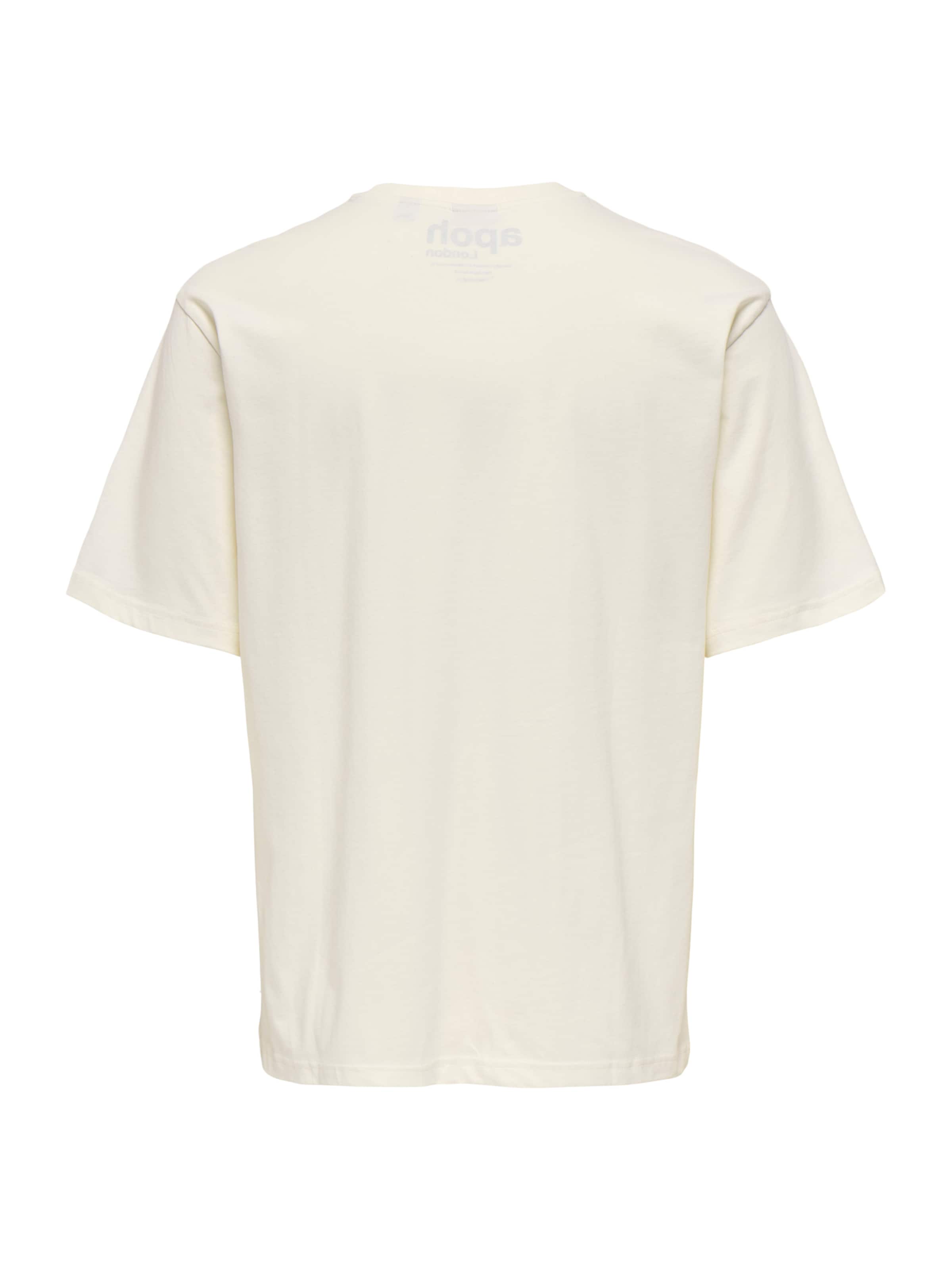 Only & Sons Paita 'ONSMONALISA' värissä valkoinen