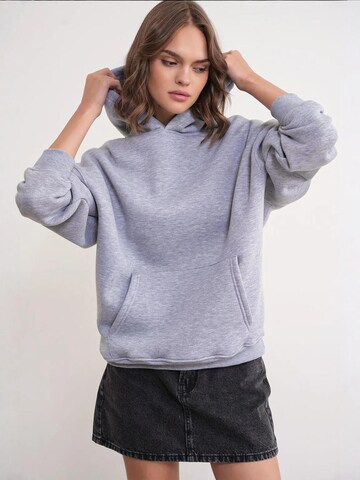 MixRay - Sweatshirt em cinzento: frente