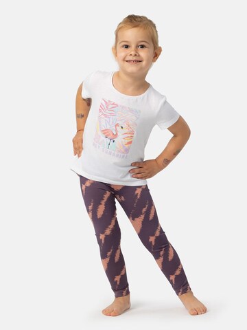 LEAFLETIC Skinny Leggings 'Leafletic Girls Longer Length Legging' in Mixed colours
