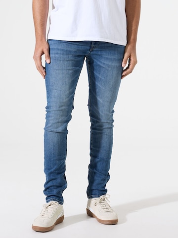 GARCIA Slimfit Jeans i blå: forside