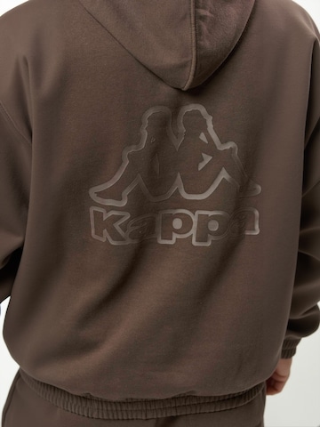 KAPPA Svetr ' Logo Soxo ' – hnědá: zadní strana