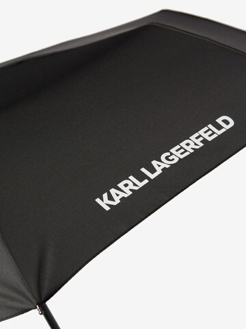 Karl Lagerfeld Regenschirm in Schwarz