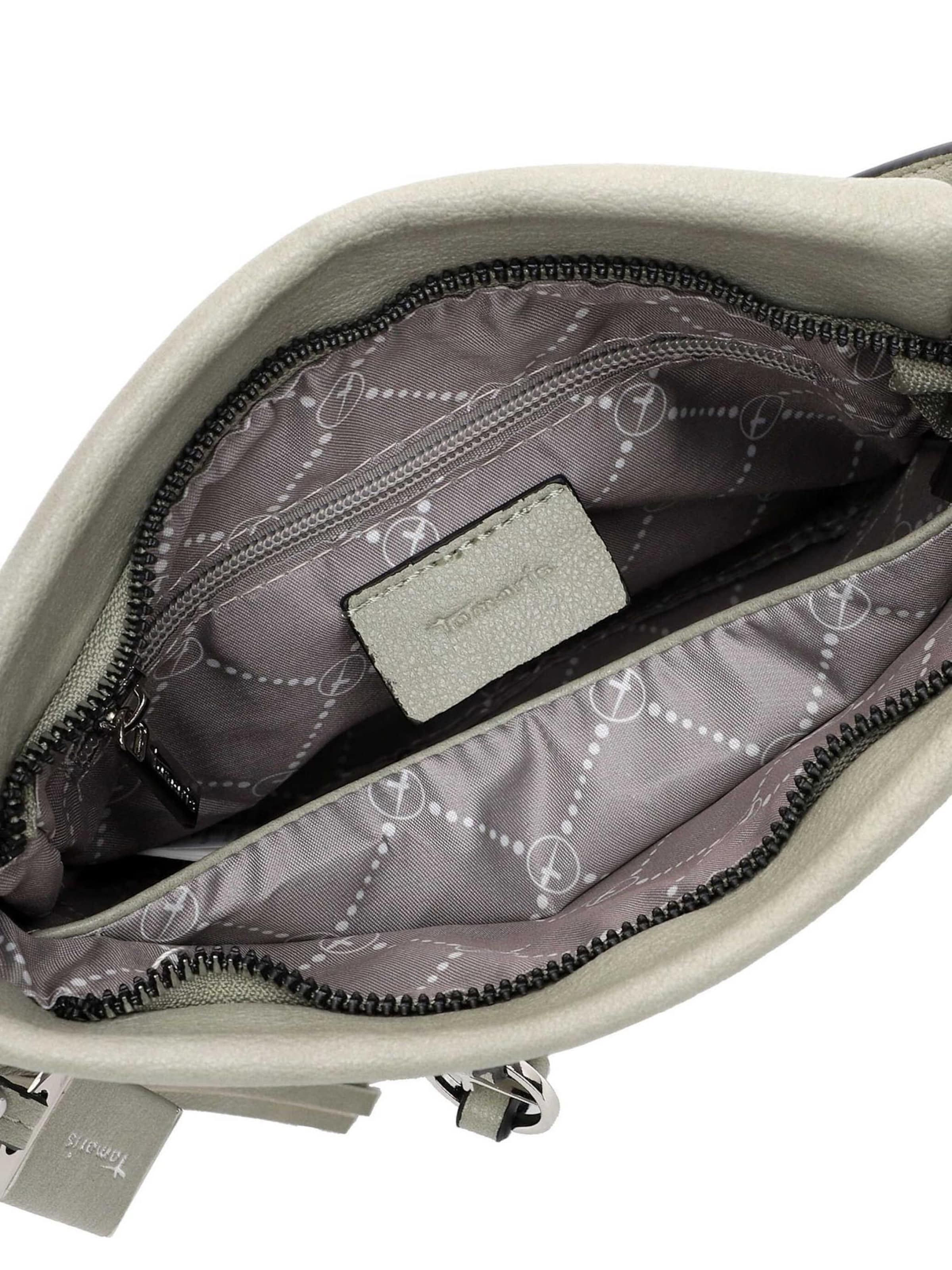 Tamaris Torba na ramię 'Nele' w kolorze zielony: góra