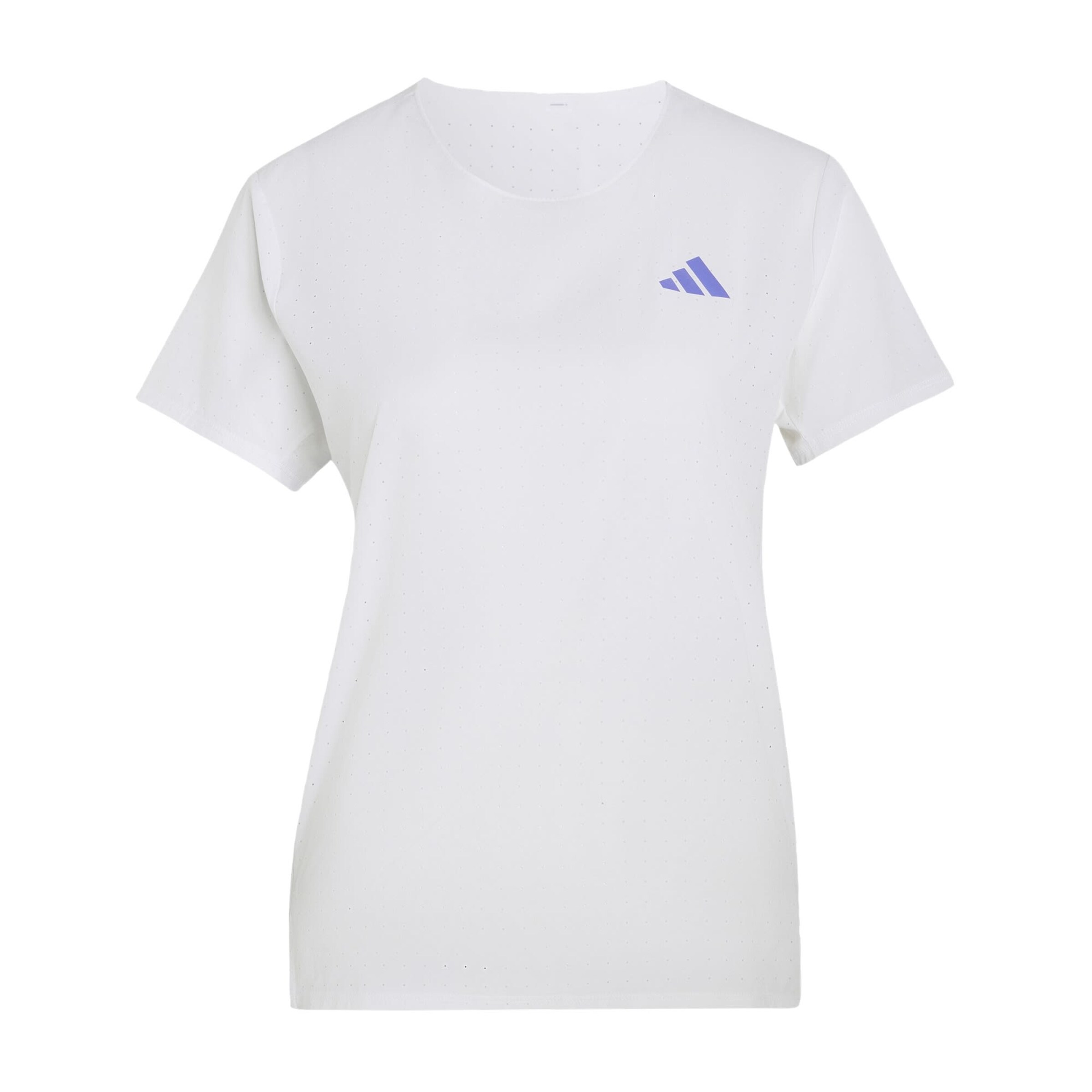 ADIDAS PERFORMANCE Functioneel shirt 'Adizero' in Wit: voorkant