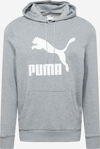 PUMA Sweatshirt in Grijs: voorkant