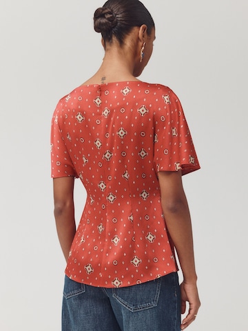 Next Bluse i rød