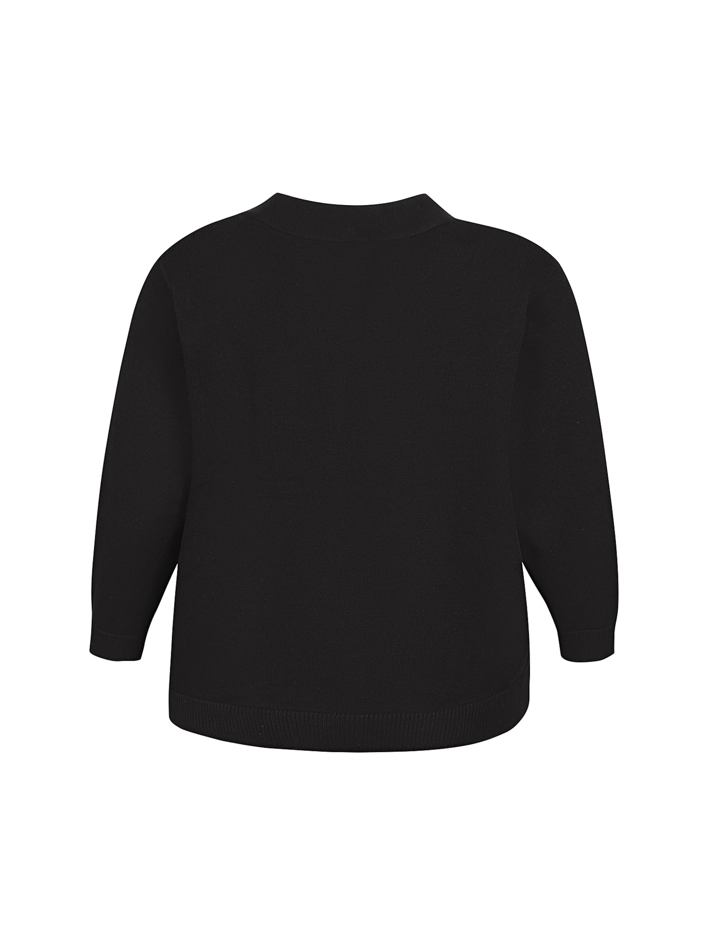 ze-ze Strickjacke 'Kira 566'‌ in Schwarz