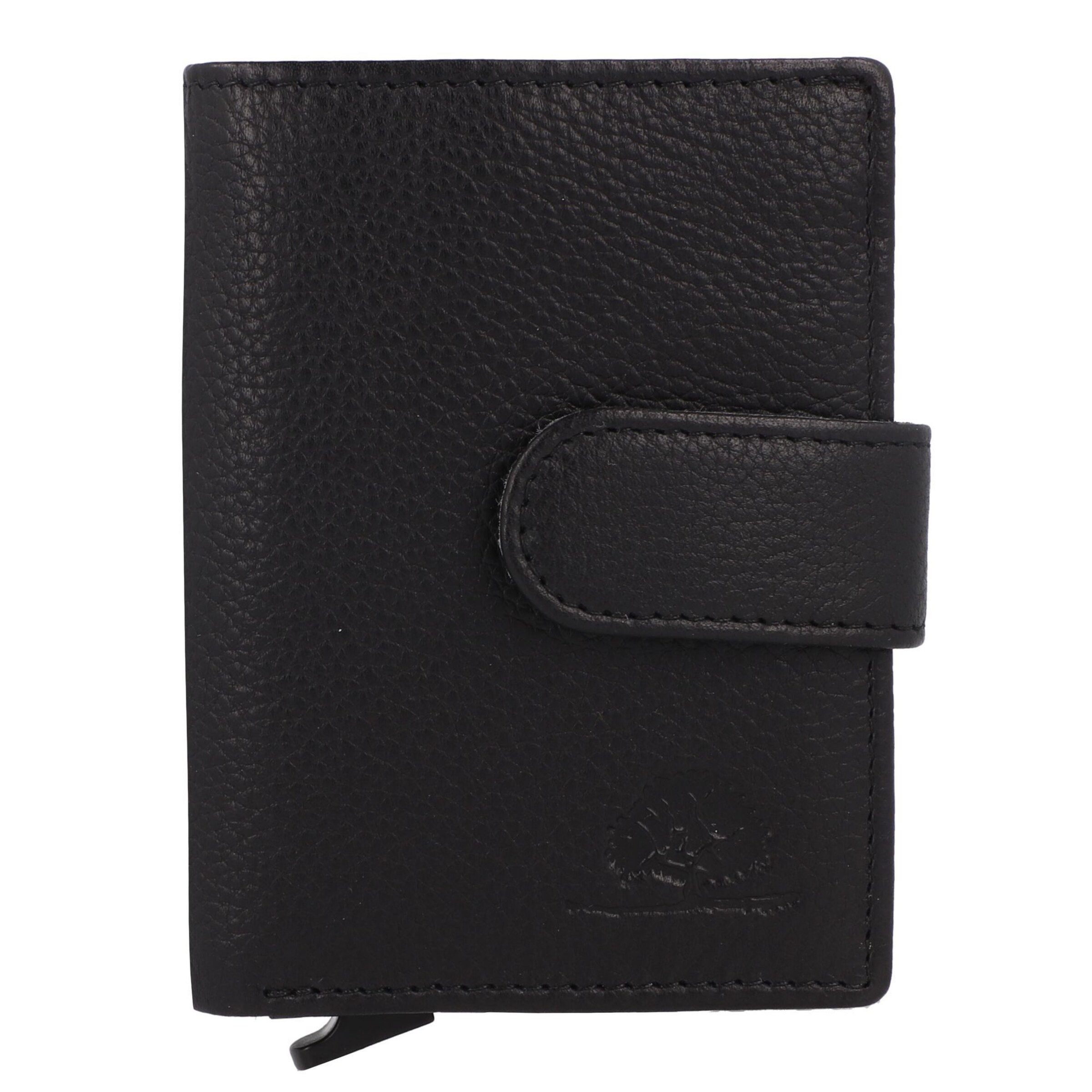 GREENBURRY Wallet 'Kings Nappa' in Black: front
