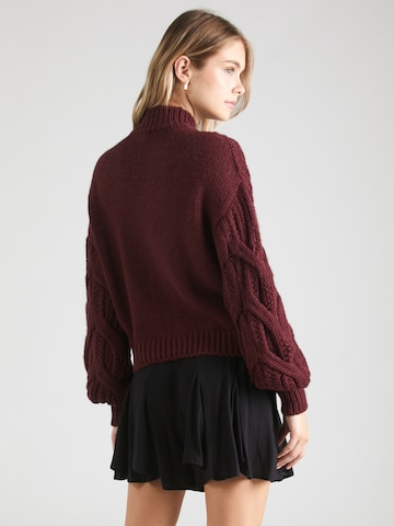 Guido Maria Kretschmer Women Pullover i rød: tilbage