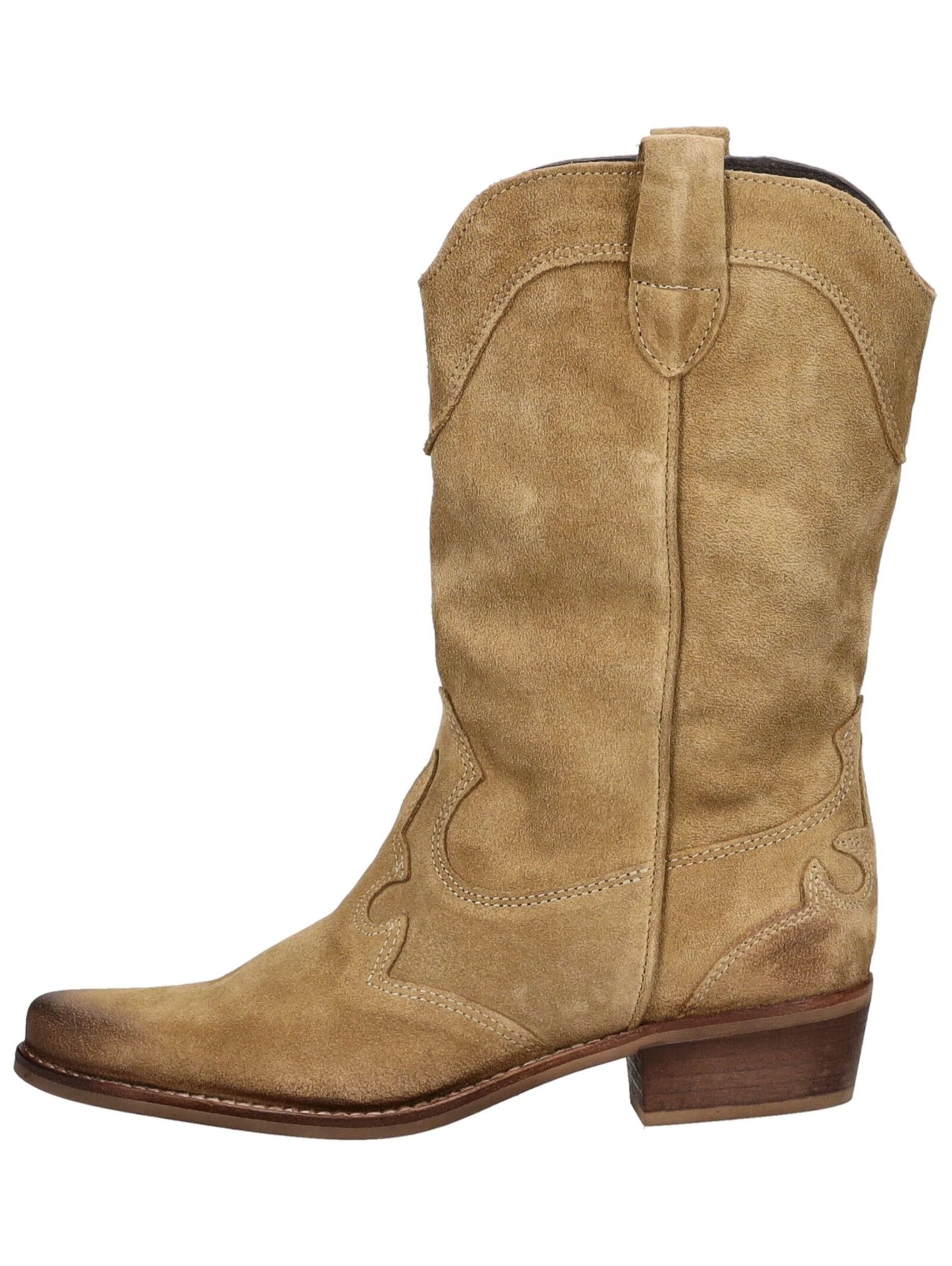 FELMINI Cowboylaarzen in Beige