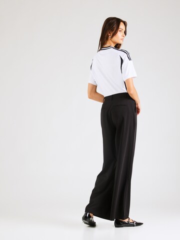Tally Weijl Wide leg Παντελόνι πλισέ σε μαύρο