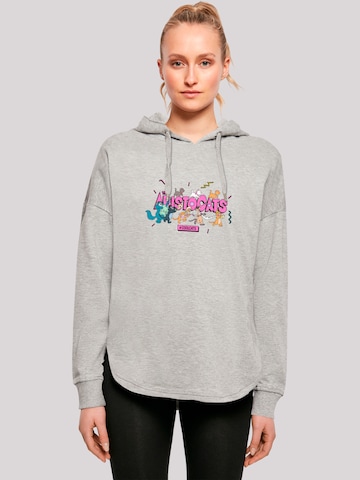 Sweat-shirt 'Disney Aristocats Coolcats' F4NT4STIC en gris : devant