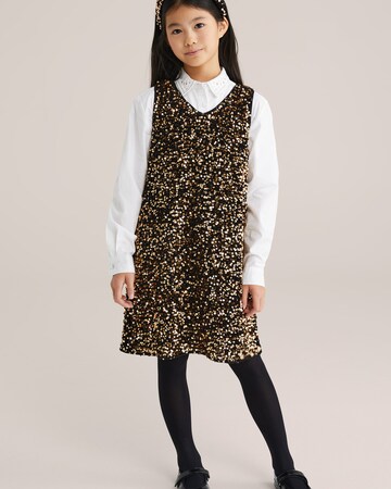 WE Fashion Dress in Gold: front
