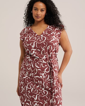 WE Fashion Kleid in Rot
