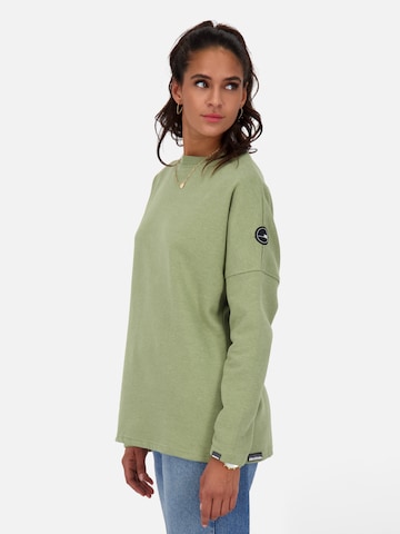 Alife and Kickin Sweatshirt 'Denise' in Green