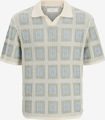 smėlio Jack & Jones Plus Megztinis 'JORAIDEN': priekis