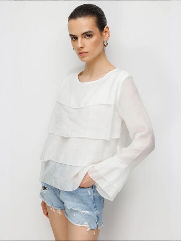 MixRay Blouse 'Blusen' in Wit