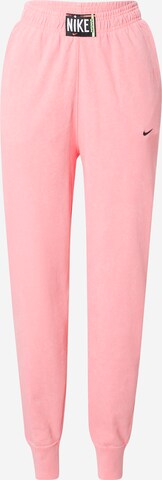 Effilé Pantalon Nike Sportswear en rose : devant