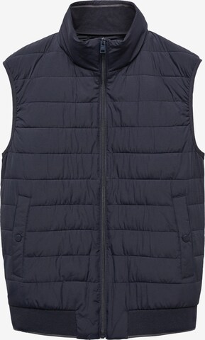 MANGO MAN Vest 'BORRYST' in Blue: front