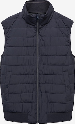 Gilet 'BORRYST' MANGO MAN en bleu : devant