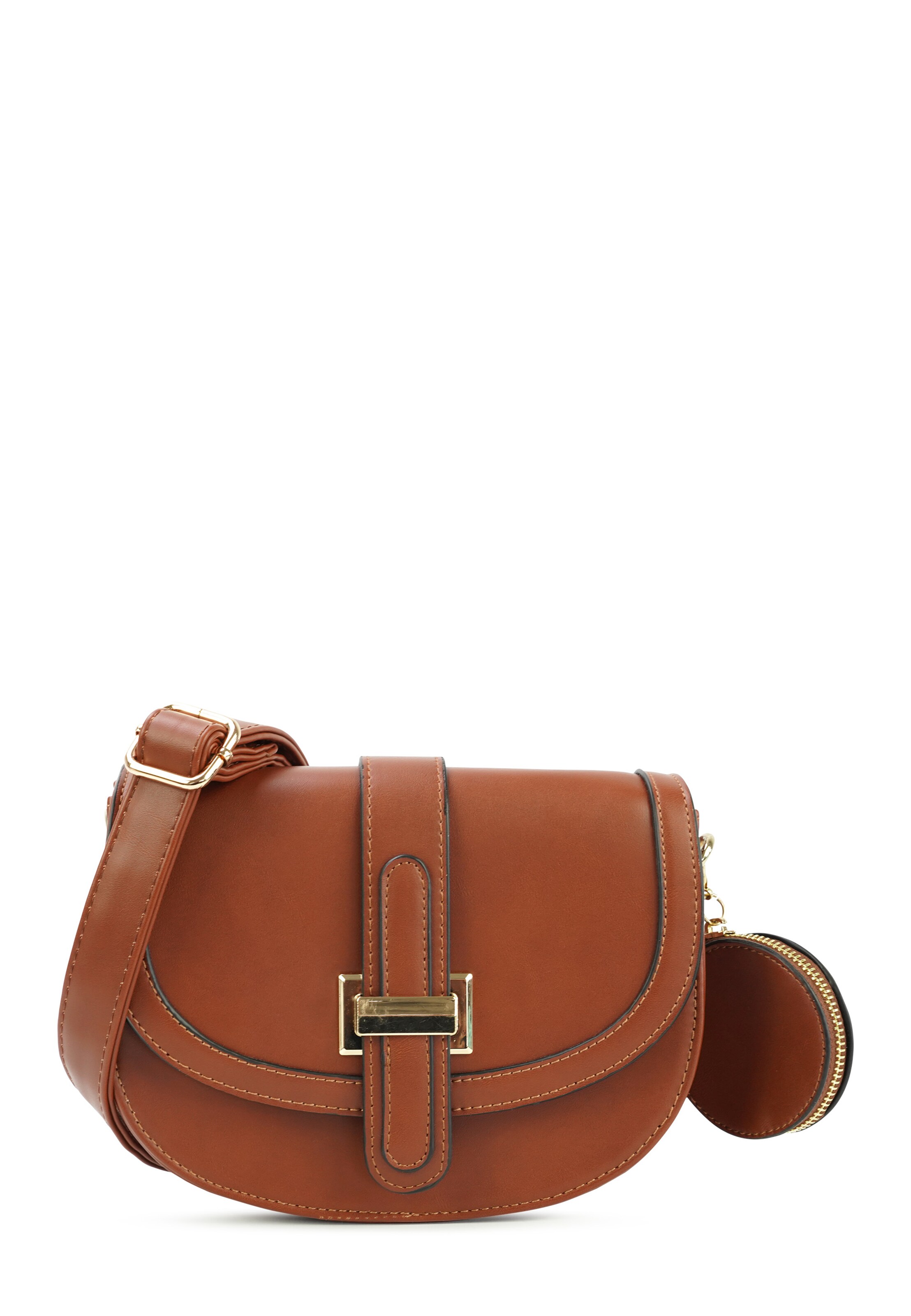 HARPA Schoudertas 'SUNI' in Bruin: voorkant