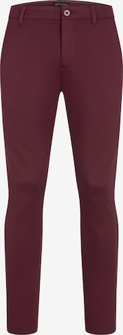 Pantalon chino 'Ezra' JEFF en rouge : devant