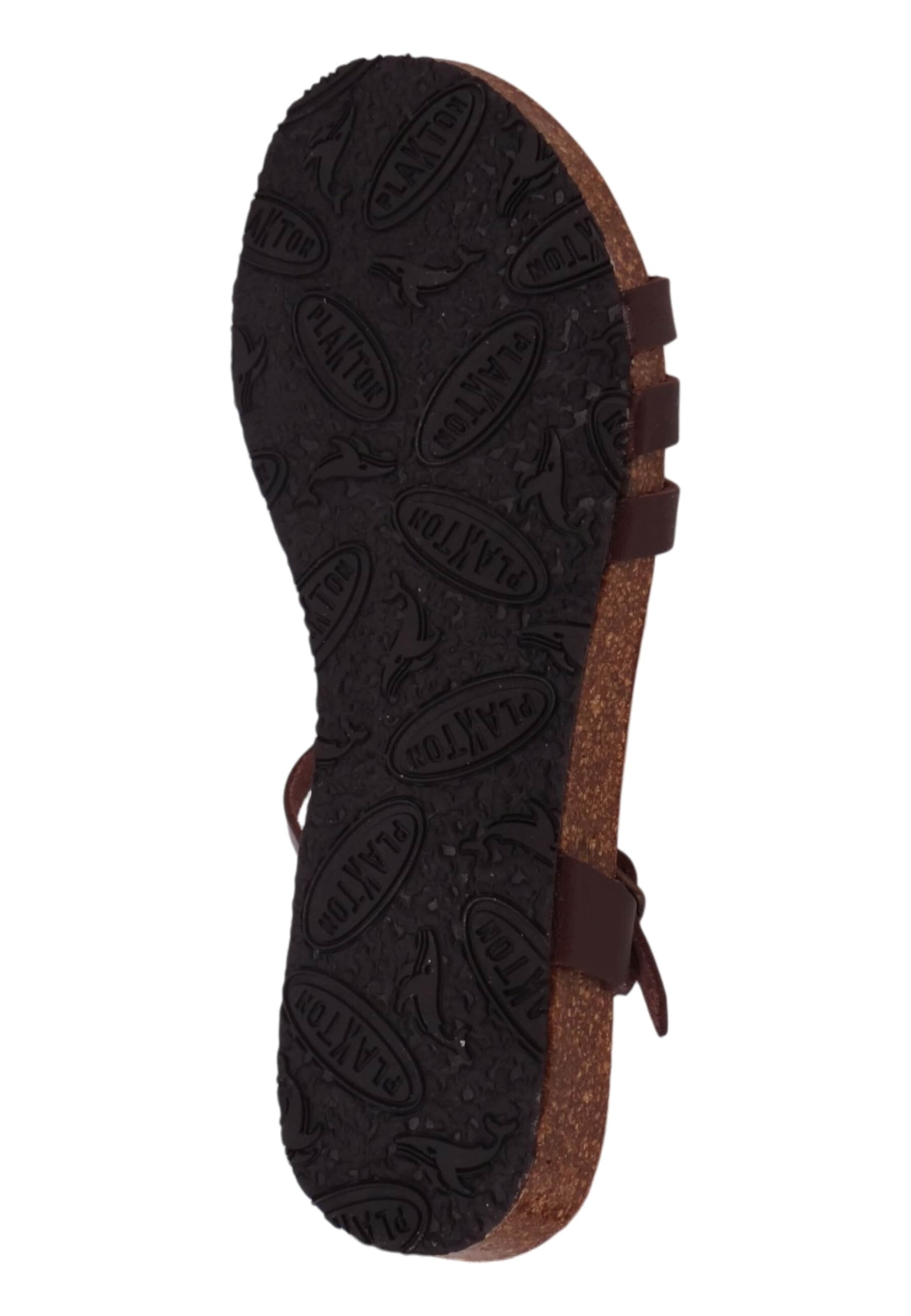 Sandales à lanières 'Fran Alou' Plakton en marron