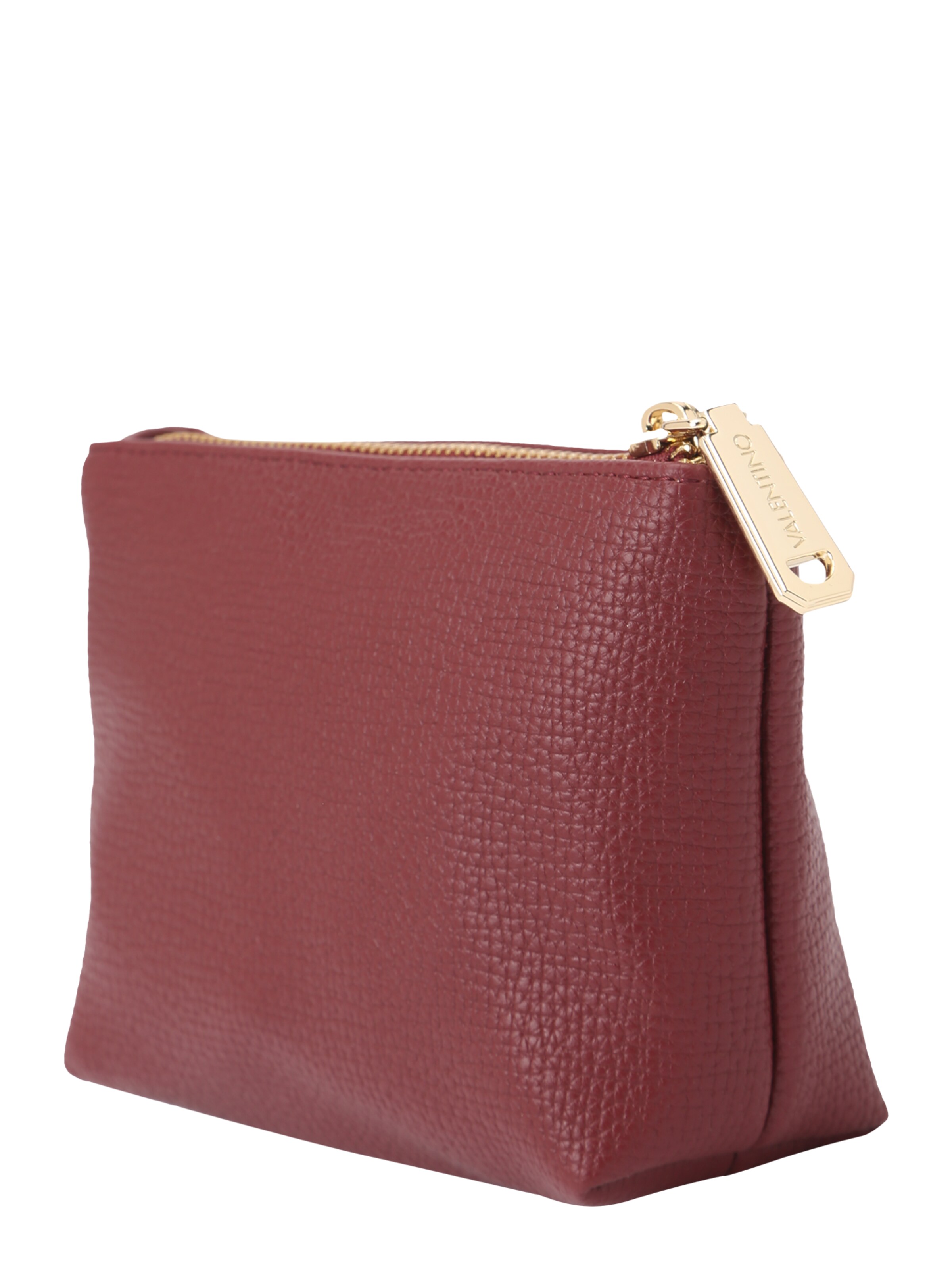 Valentino Bags Cosmetic bag 'BEAUTIES' in Red: side