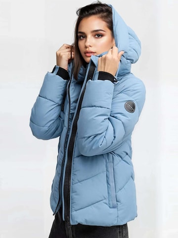 MARIKOO Jacke 'Sahnemausii' in Blau: Vorderseite