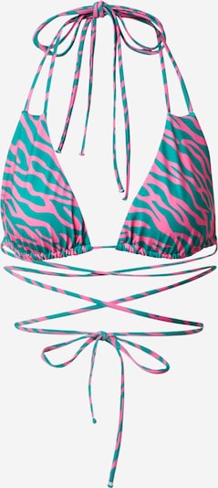 LeGer by Lena Gercke Bikini Top 'Ava' in Dark green / Pink, Item view