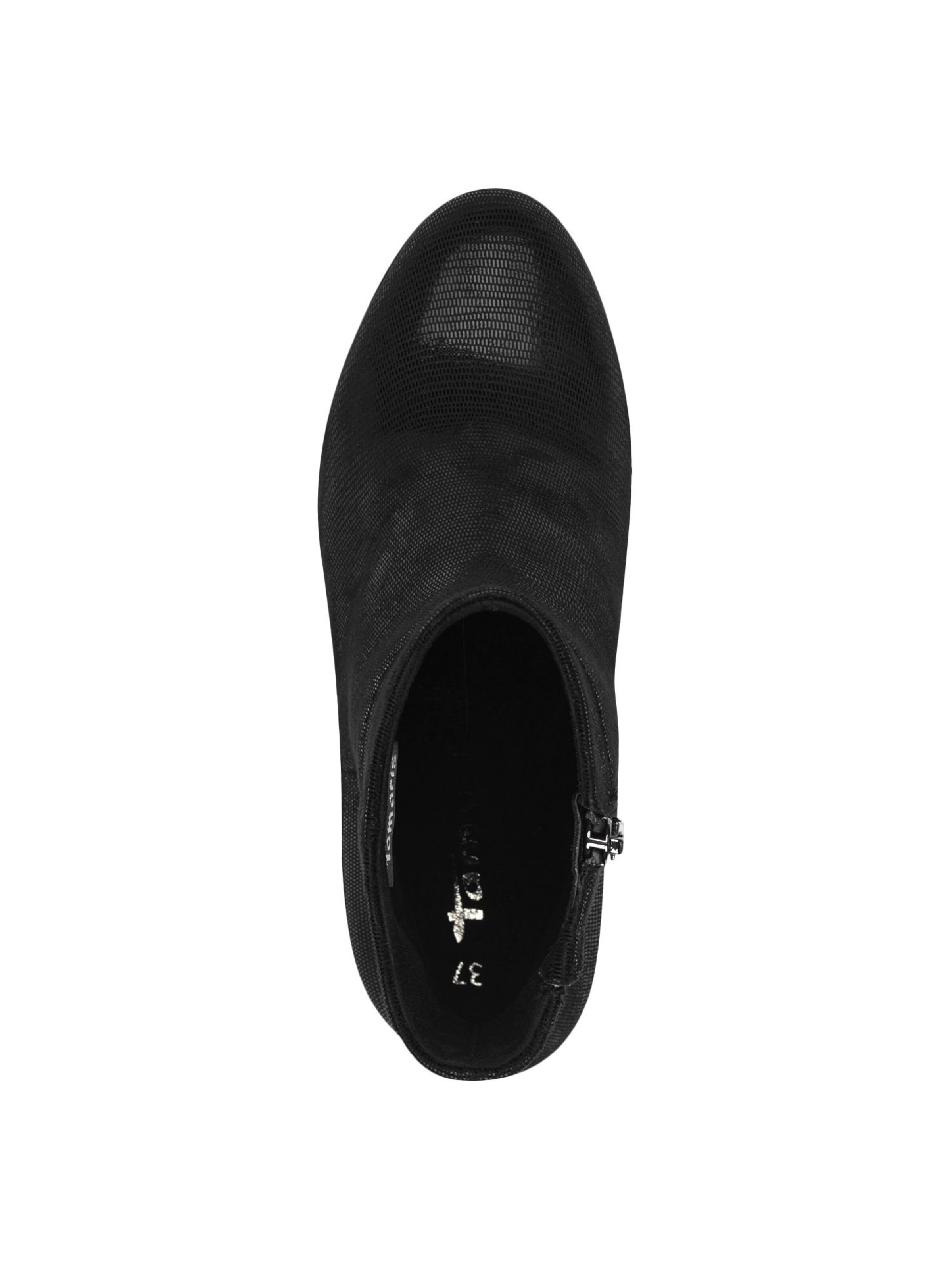 Tamaris Enkellaarsjes in Zwart