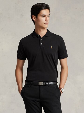 T-Shirt Polo Ralph Lauren en noir : devant