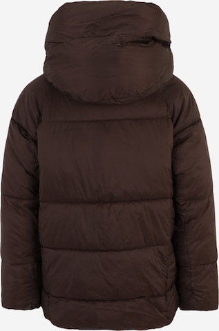 Only Petite Winter jacket 'Moon' in Brown