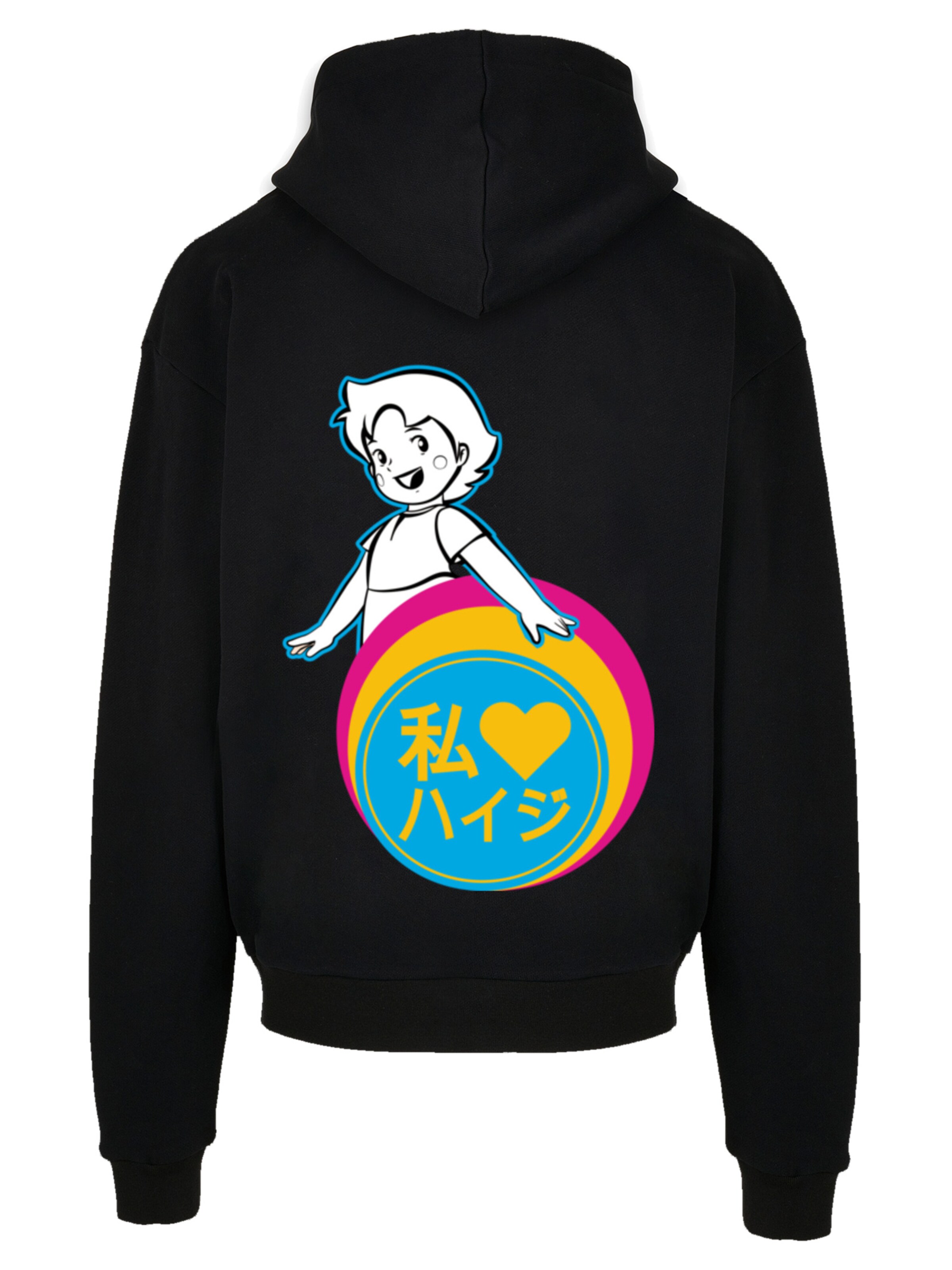 Sweat-shirt F4NT4STIC en noir : devant