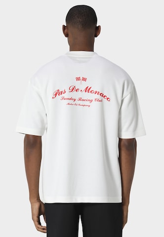 T-Shirt Pas De Monaco en blanc
