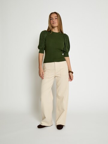 Pullover 'Fine' di minus in verde